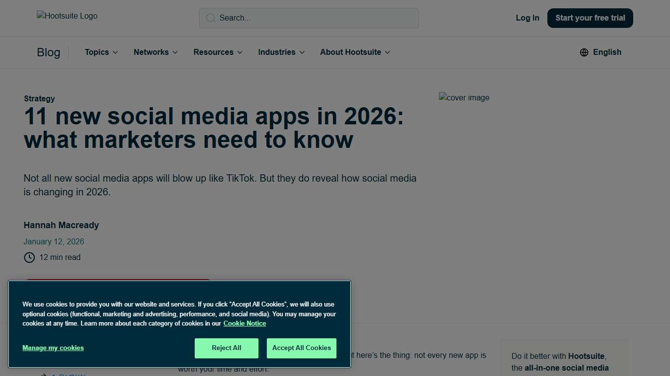 11 new social media apps in 2026: what marketers need to know